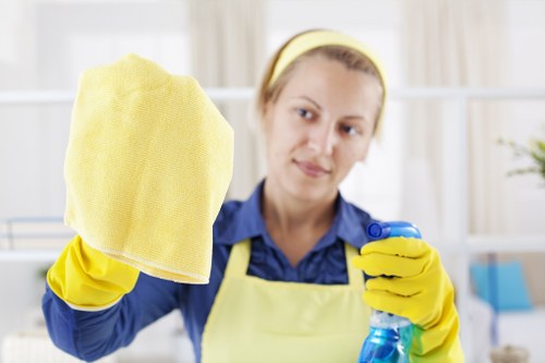 Professional carpet cleaning team in Ilford restoring a home carpet