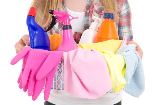 Eco-friendly office cleaning in Ilford workspace
