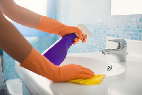 Living room and kitchen domestic cleaning in Ilford