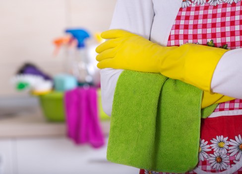 Experienced cleaners in Ilford handling deep cleaning tasks