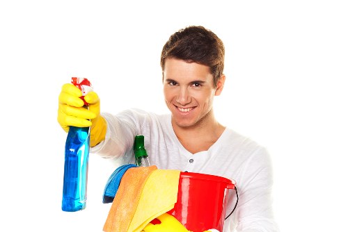 Deep oven cleaning service removing grease and grime